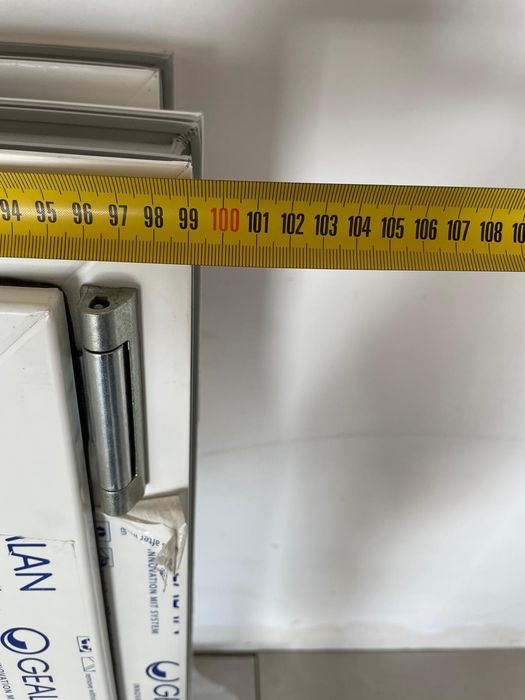 Janela PVC nova - Perfil GEALAN branco