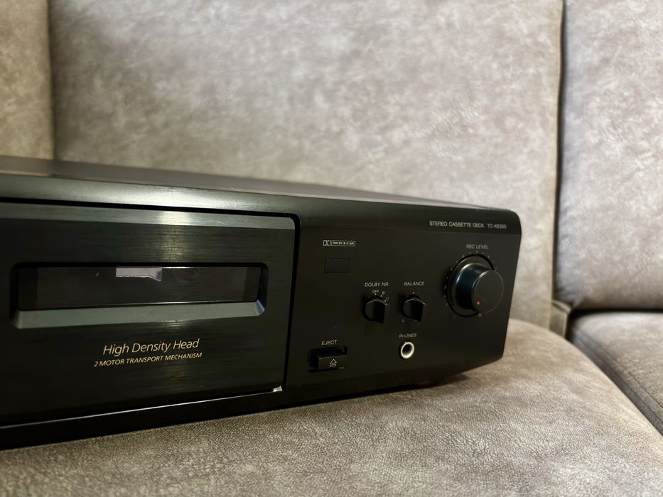 Kultowy SONY TC‑KE200 magnetofon deck | Po serwisie |  Nowe paski