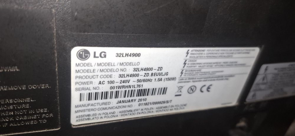 TV LG 32 cale sprawny