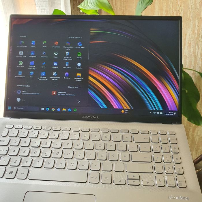 Portátil Asus 15 i5 8ger 12Gb SSD 512Gb 2Gb Nvidea