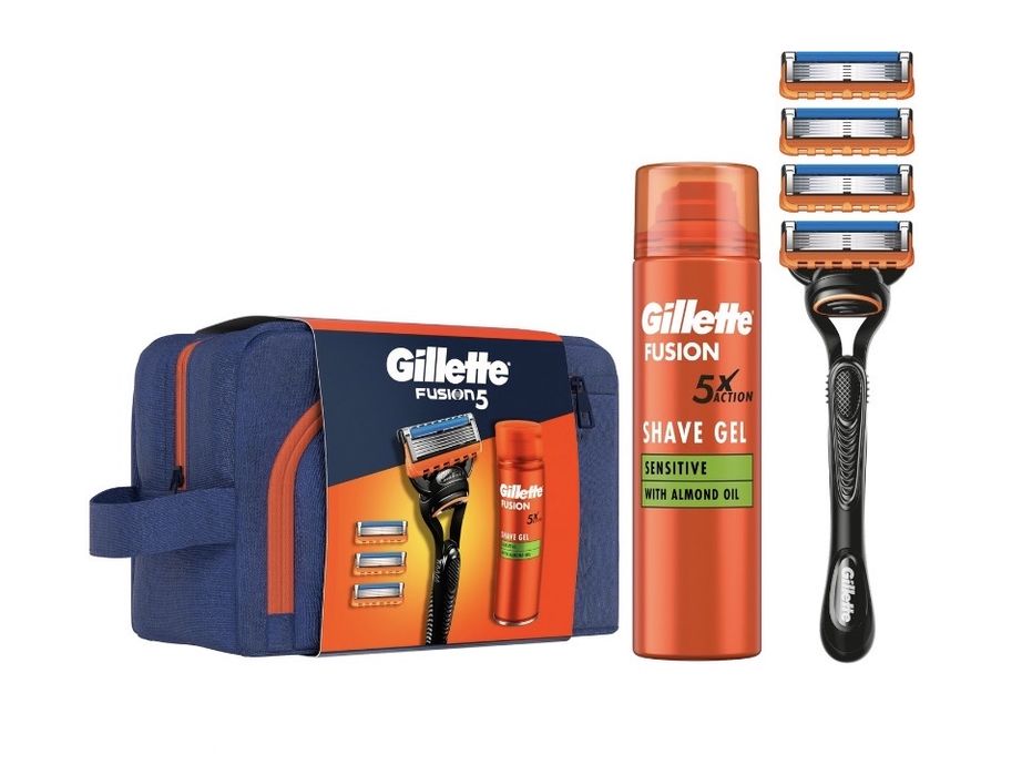 Zestaw gillet fusion5 kosmetyczka