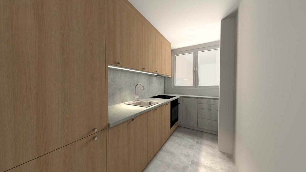 Sprzedam 2 pokoje 38m2 z oddzielną kuchnią ul. Ludna 11, Warszawa-Powiśle. Po remoncie.