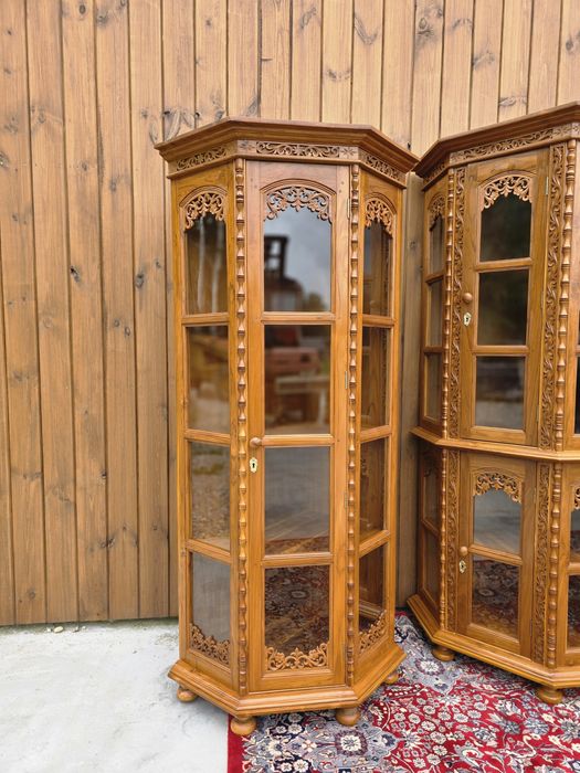 Witryna narożna -  rogówka - narożnik orientalna  #1795 Stylowy Węgrów