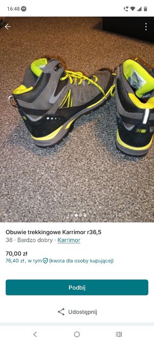 Obuwie trekkingowe Karrimor