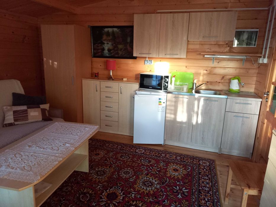 Noclegi agroturystyka domki z sauną i balia z jacuzzi