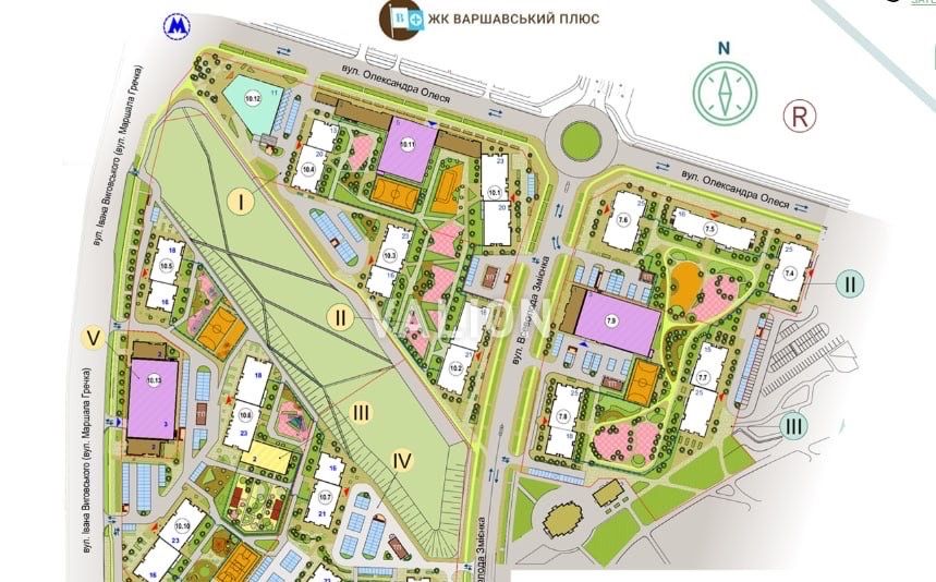 Продаж 1 кім. Квартири ЖК Варшавський 3 буд. 10.5 (1С1) 5 поверх