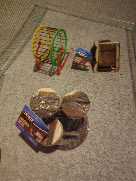 Akcesoria dla małego gryzonia