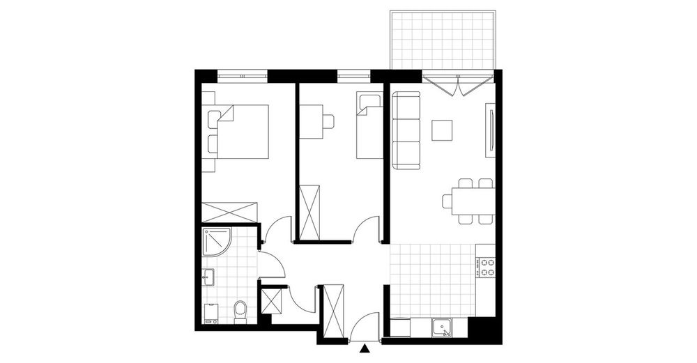BrickHouse | mieszkanie 3-pok. | A22
