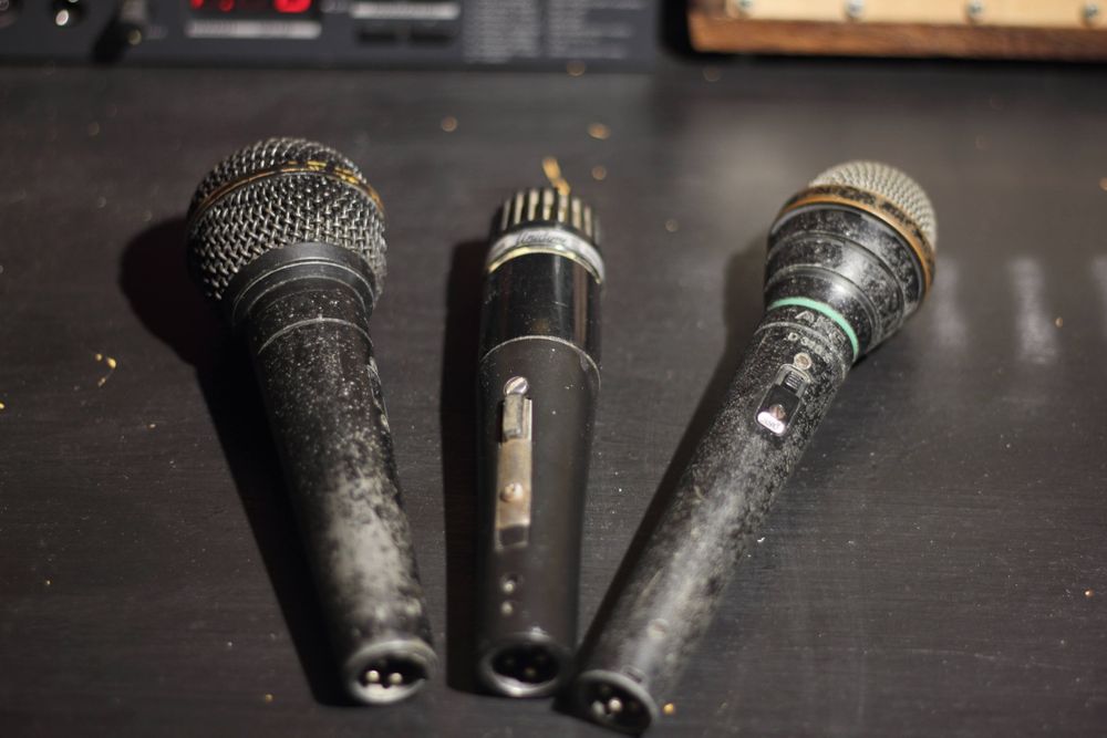 Pack microfones dinâmicos
