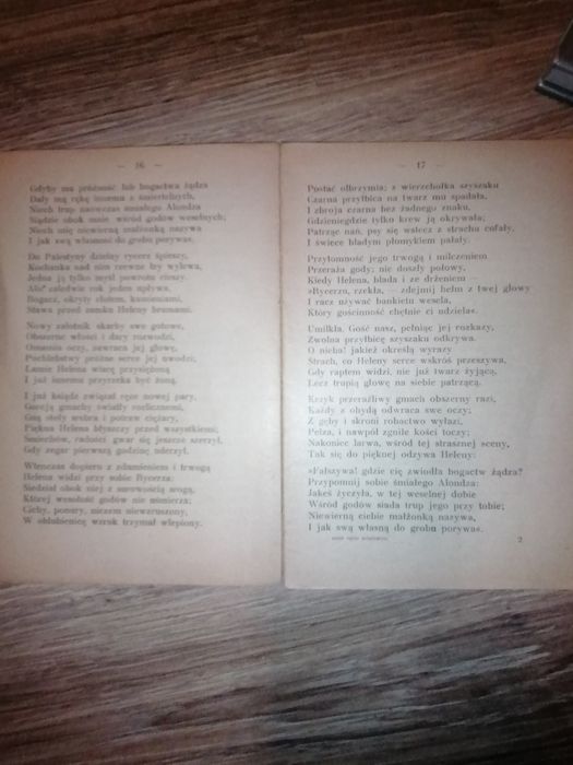 Poezja Niemcewicza wydana w 1909r