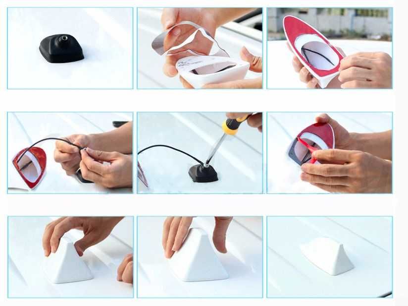 Antena barbatana de tubarão