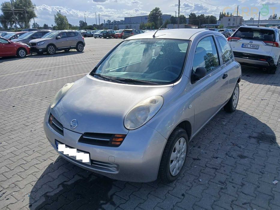 2003 Nissan Micra K12 1.2 16V CR12 CG12 80 KM Silnik Skrzynia części