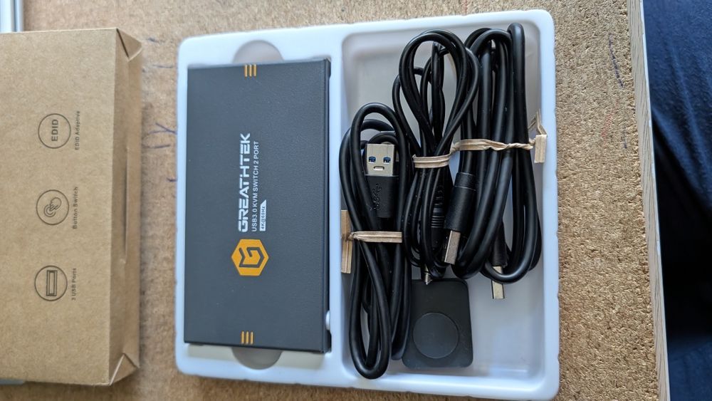 KVM Switch USB 3.HDMI 0 Greathtek