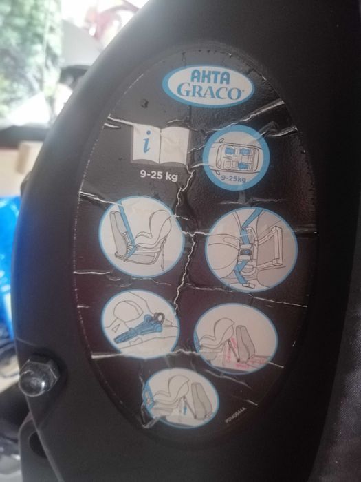 fotelik Akta Graco 9-25kg
