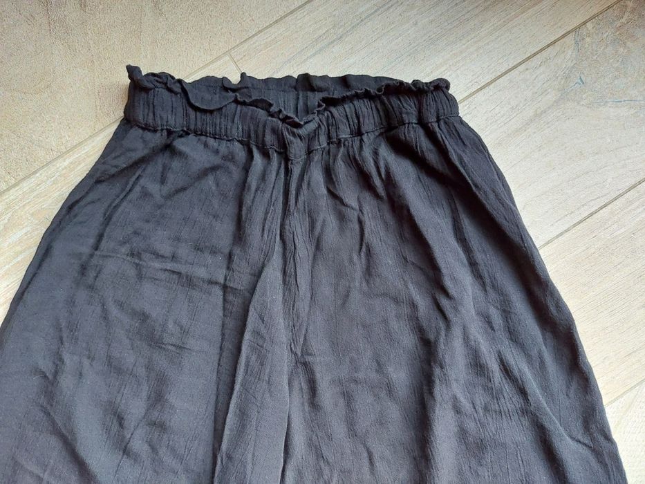 Spodnie kuloty czarne River Island r. 152