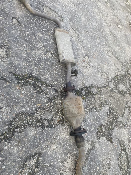 Linha escape volvo v40