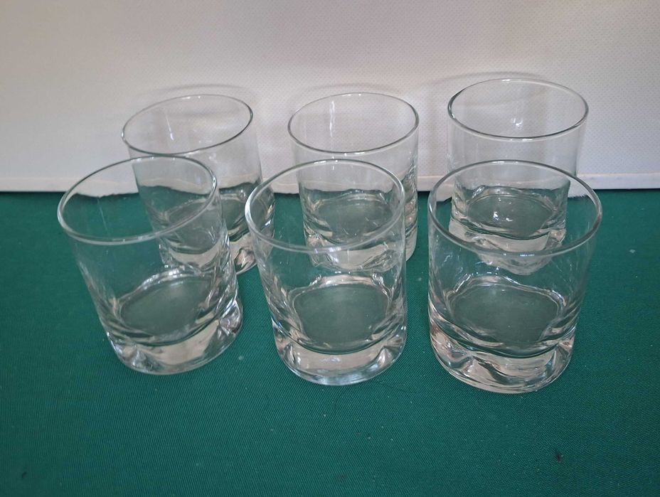6 Copos de Whisky antigos