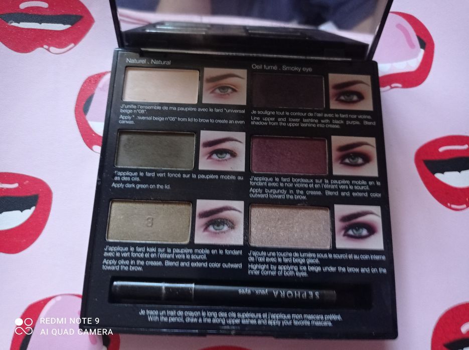 Sephora. Paleta de sombras Green eyes.