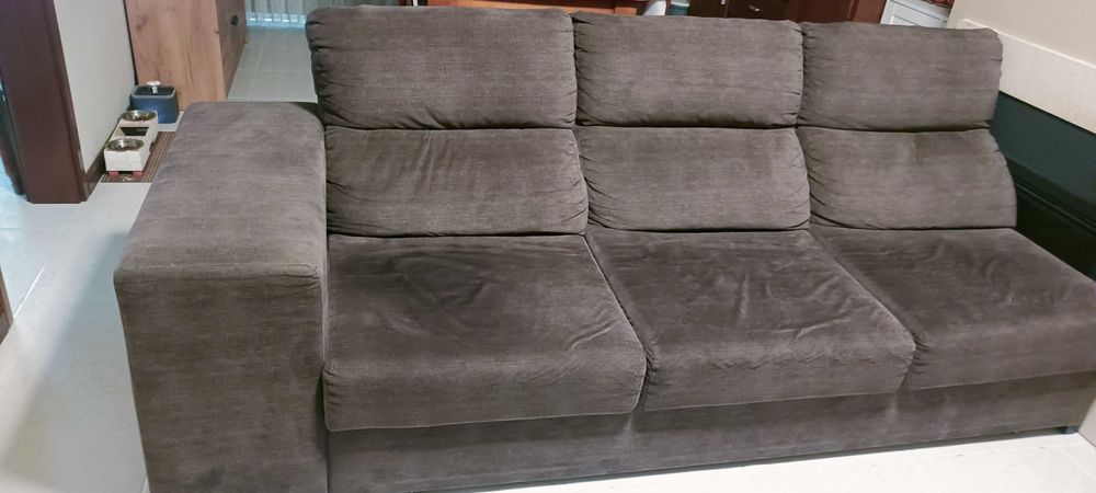 Sofá chaise longa extensível