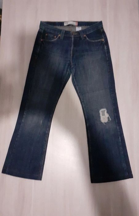 Calças Levi's Slouch Boot Cut Tamanho M