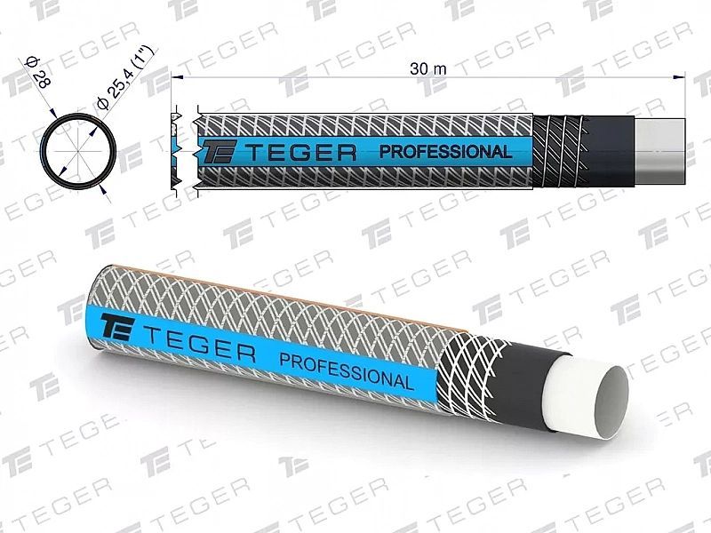 Wąż ogrodowy professional 1' 30m / Teger