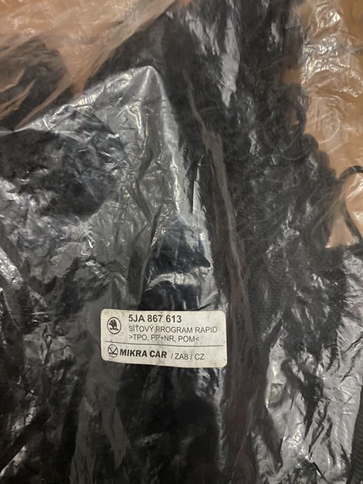 Rede para bagageira skoda
