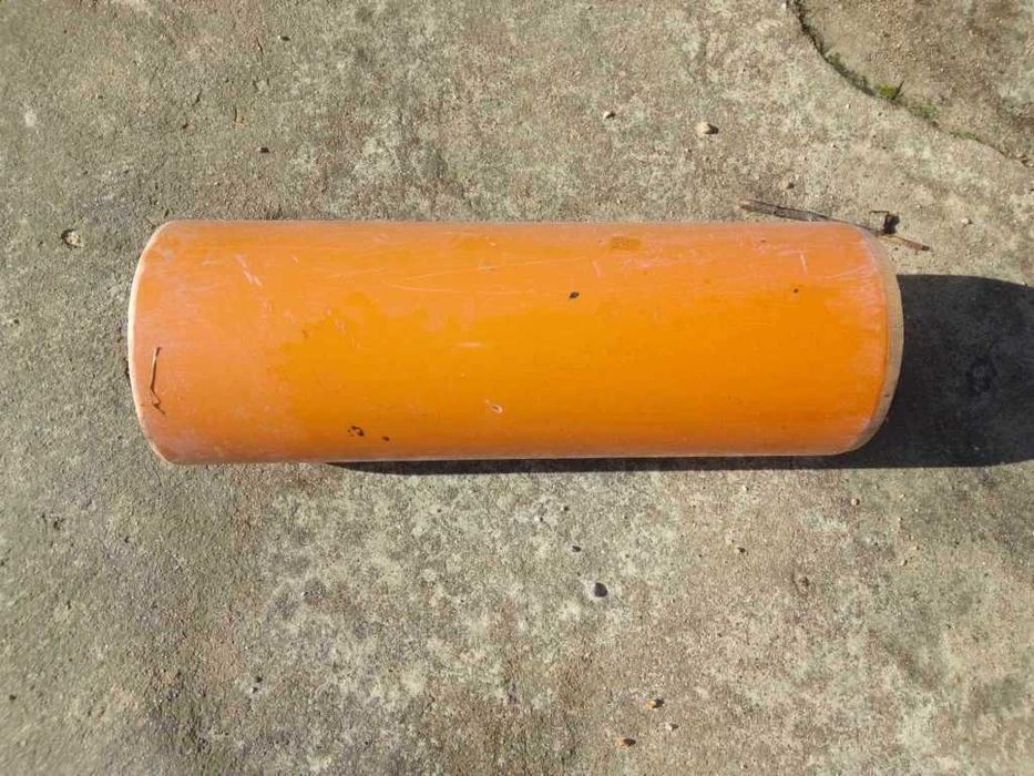 Rura kanalizacyjna wodociągowa śr 11cm 110mm dł 29cm PVC pomarańczowa