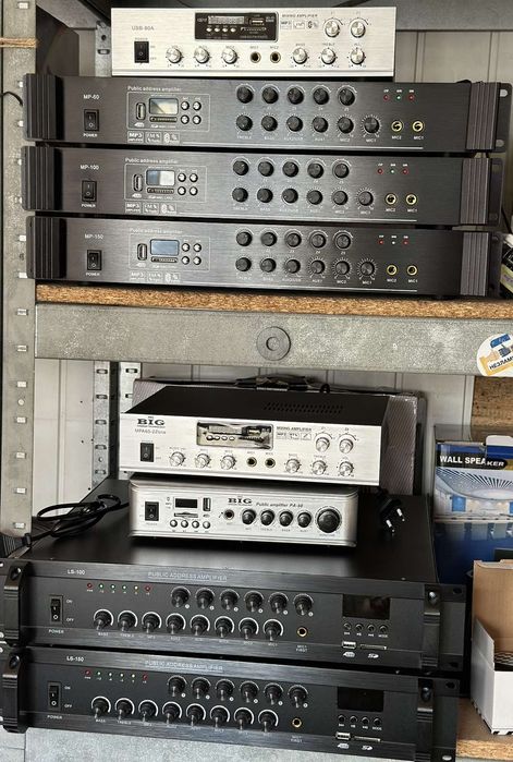 Підсилювач трансляційний BIG Sky Sound AMC Berg Younasi 100W 6 зон рег