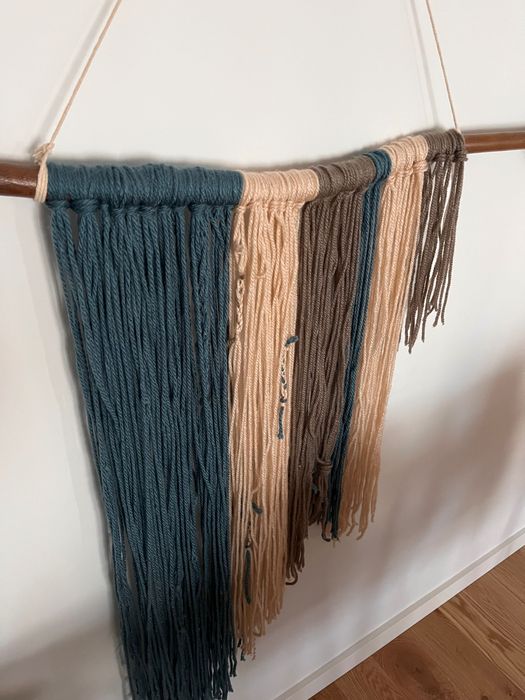 Macramé tricolor