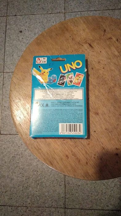 Baralho de cartas pokemon go em bom estado