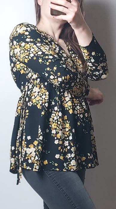H&M MAMA_bluzka ciążowa_S