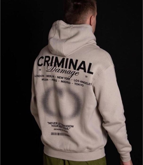 Худі  criminal,худи criminal, s,m,л,хл