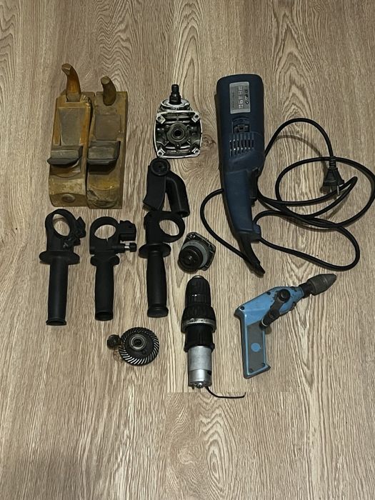 Запчасти на болгарку,рубанок,дрель,пылиотвод