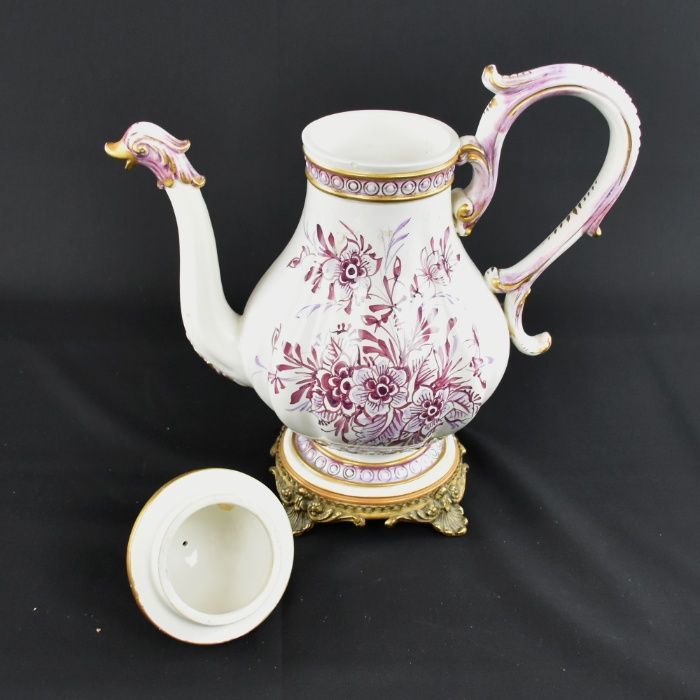 Cafeteira Majolica com base em metal CARPIE MORE