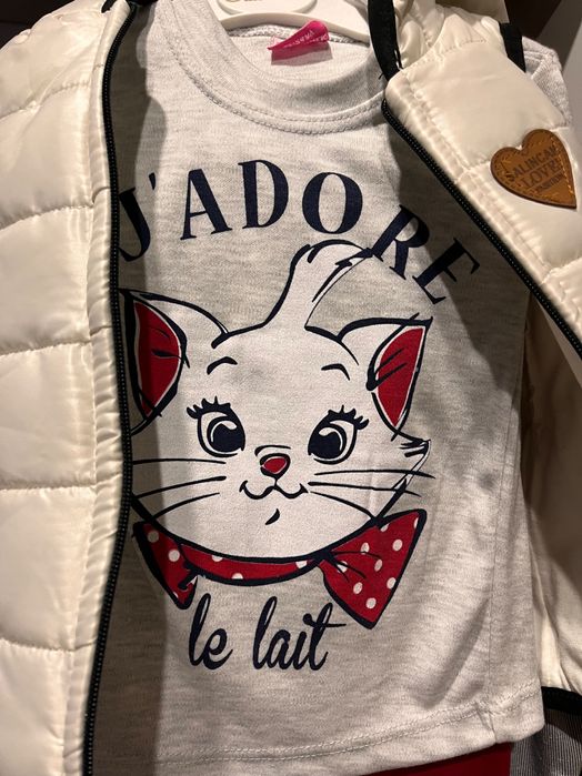 Костюмчик 3-йка на дівчинку 1-1,5 роки