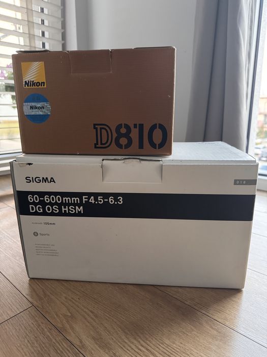 Sigma 60-600 F 4.5-6.3DG  OS HSM +Nikon D 810