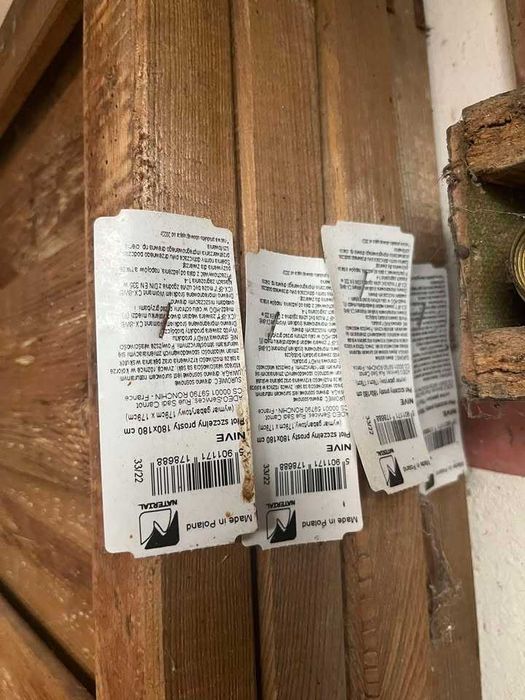 Panel ogrodzeniowy drewniany 180x180 cm NOWY dostępne 4