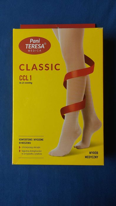 Pończochy uciskowe CLASSIC CCL 1