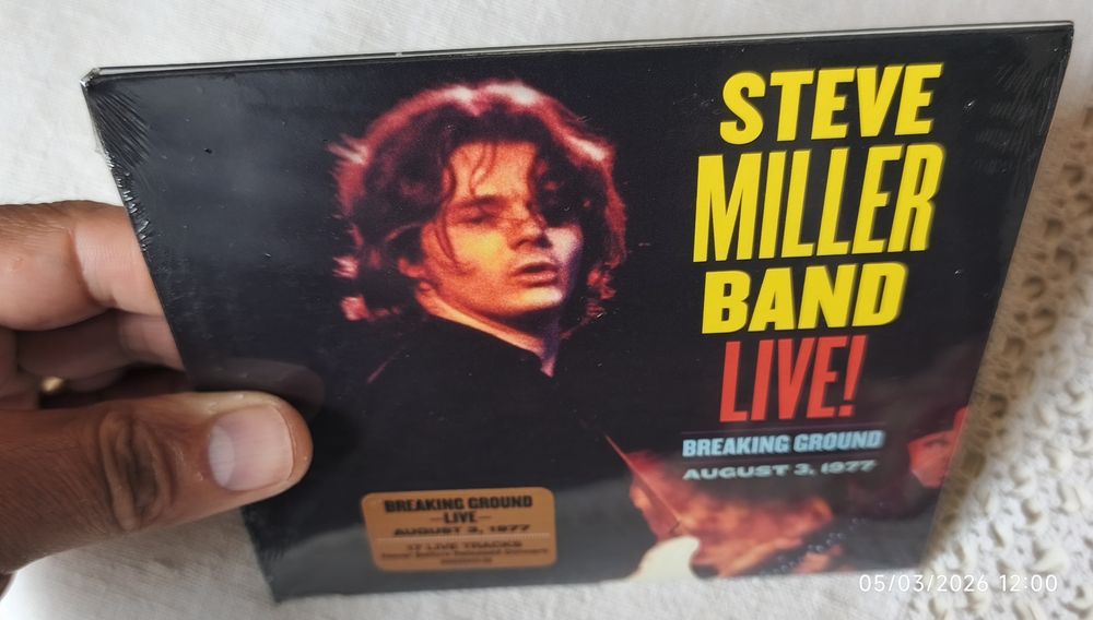 Steve Miller Band - Live! (Breaking Ground August 3, 1977) CD