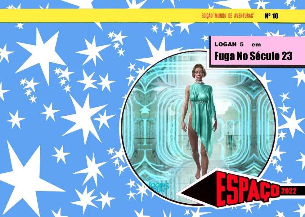 Espaço: 2022 #10 (foto aventura) Fuga No Século 23 (a cores)
