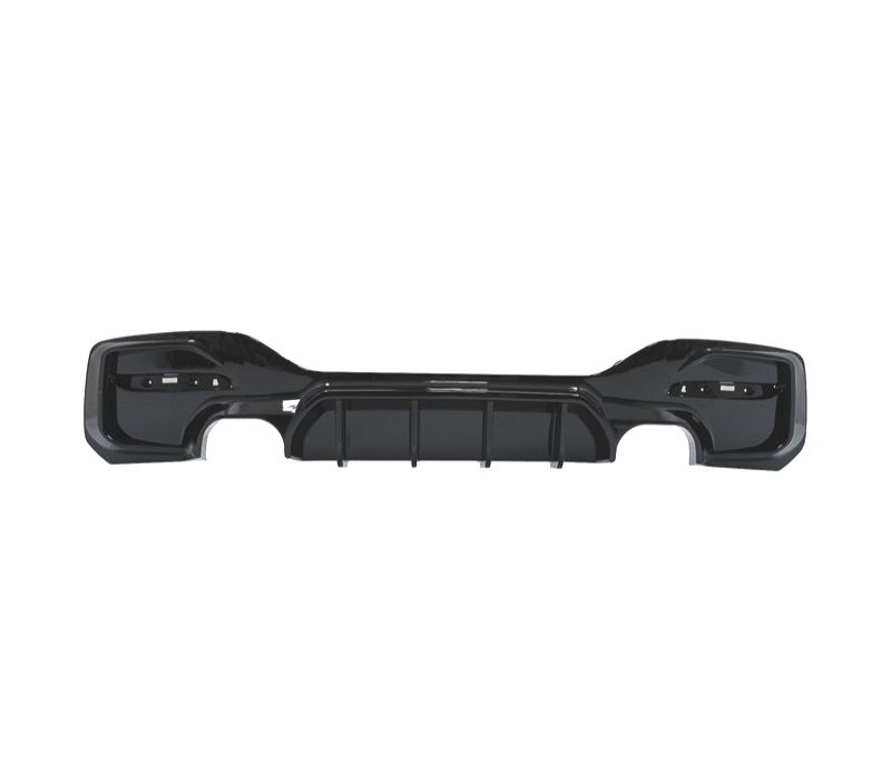 DIFUSOR BMW F20 F21 LCI 15-19 LOOK M PRETO BRILHANTE