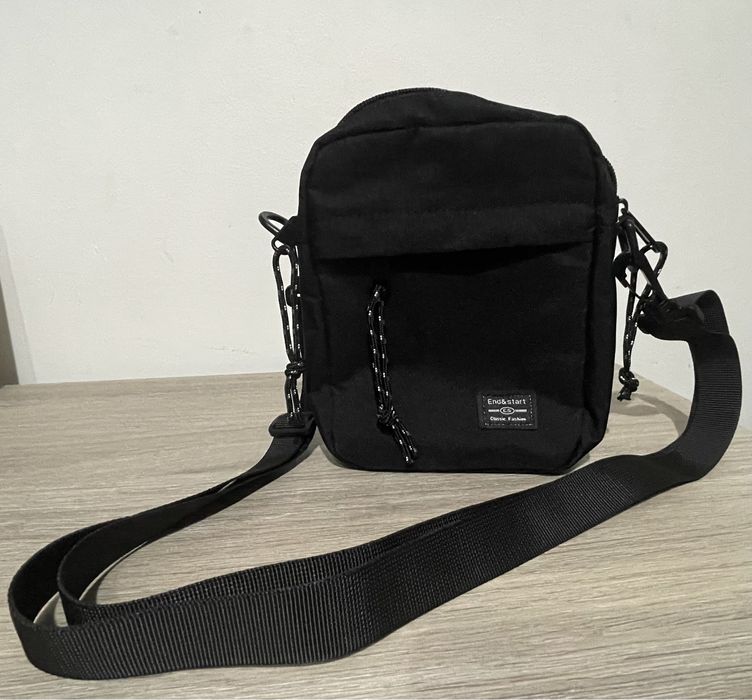 Bolsa Crossbody Casual de Pano Oxford Masculina