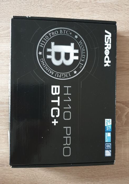 Płyta Główna ASRock H110 Pro BTC+ ; 13xGPU Nowa