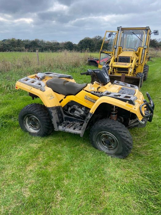 2 quady can am outlander 400