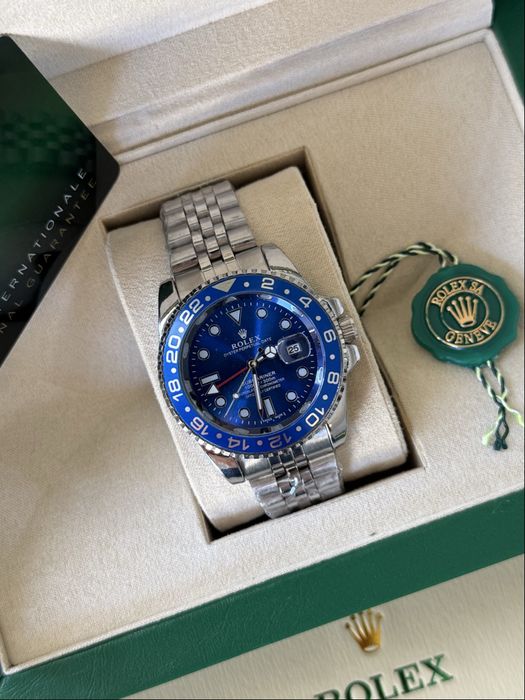 Rolex Submarino GMT-Master ll Mostrador Azul Jucilei