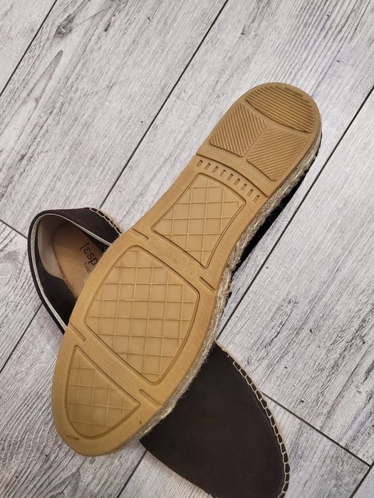 Espadryle skórzane Espadrij 44