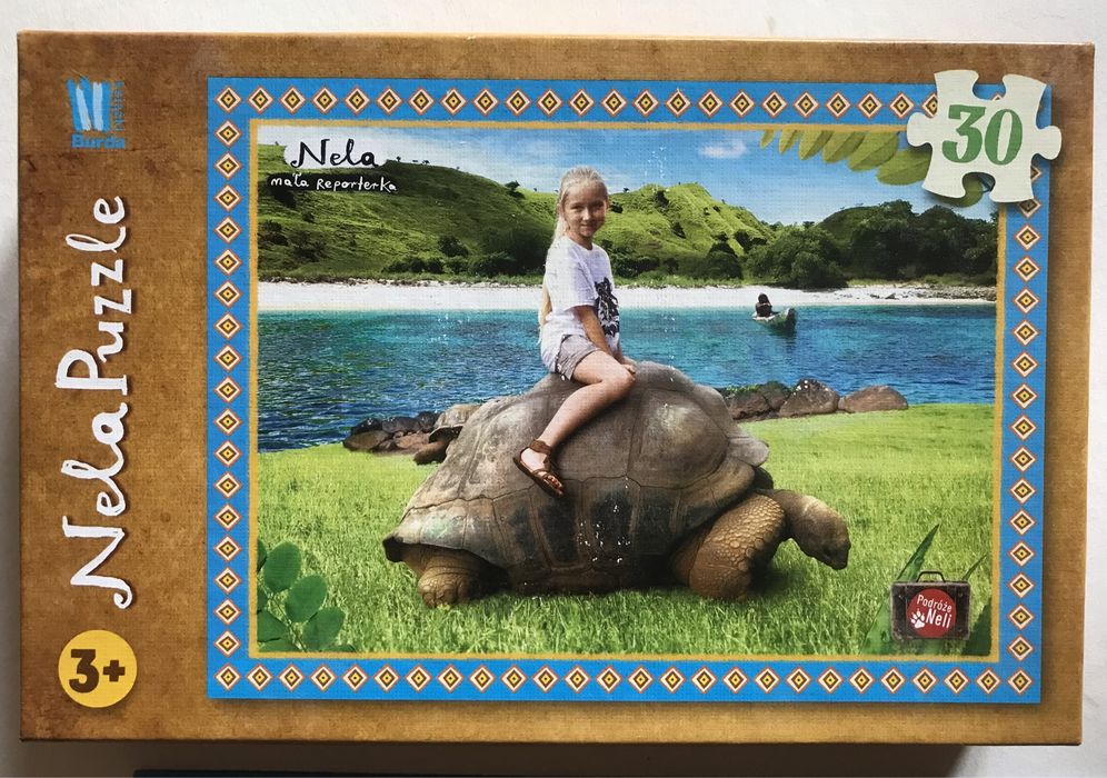 Puzzle Nela Mala Reporterka Nela Puzle 30 elementow 3 lata