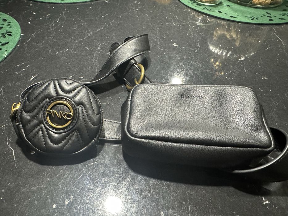 Nerka czarna pinko oryginal 2w1 skora