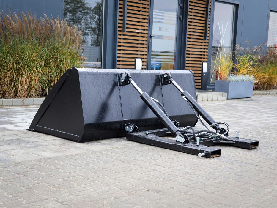 Łyżka karbowana na wózek widłowy hydrauliczna różne szerokości 1 - 2 m