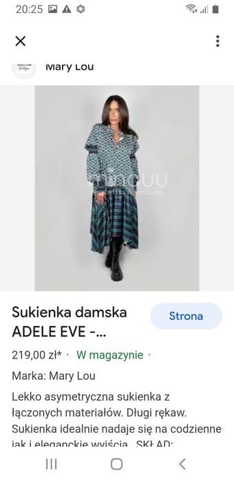 Sukienka Minouu L -XL